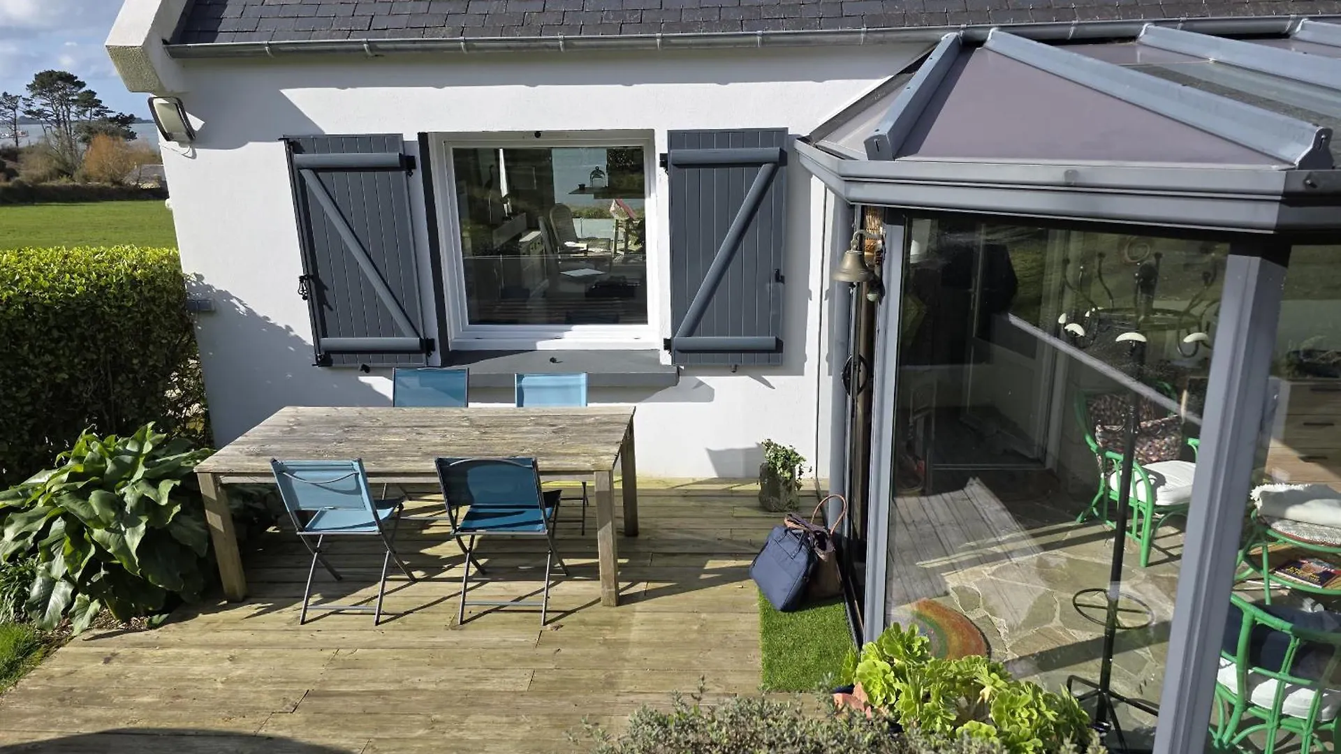 Maison Vue Mer Incroyable 180 Degres , Acces Direct Plage Et Gr34 Landeda Holiday home