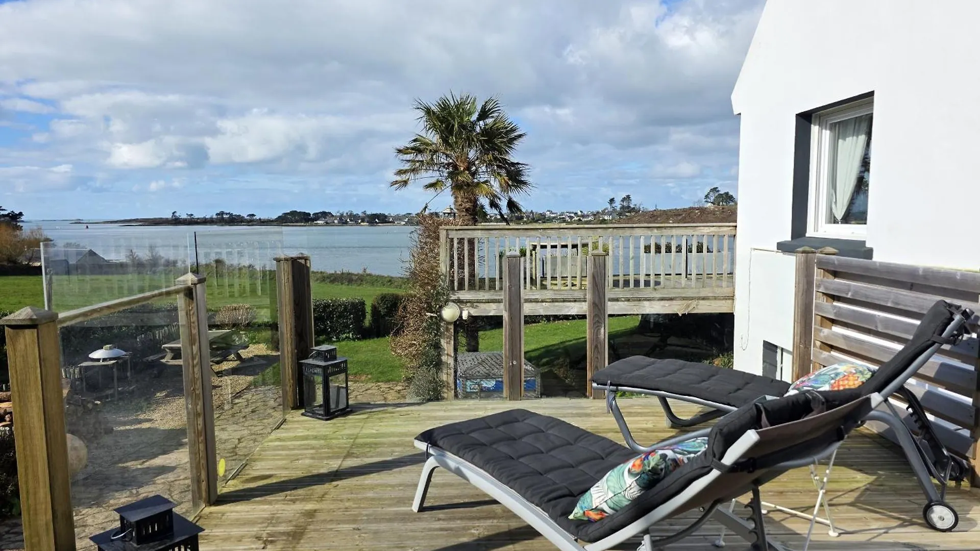 Maison Vue Mer Incroyable 180 Degres , Acces Direct Plage Et Gr34 Landeda 0*,