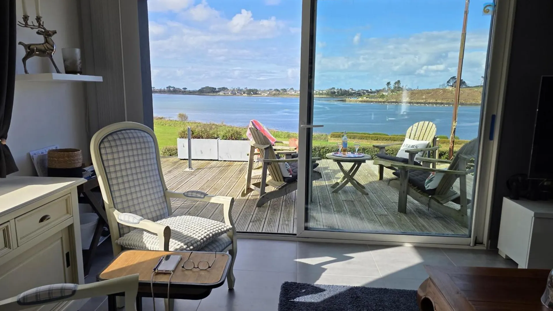 Maison Vue Mer Incroyable 180 Degres , Acces Direct Plage Et Gr34 Landeda France